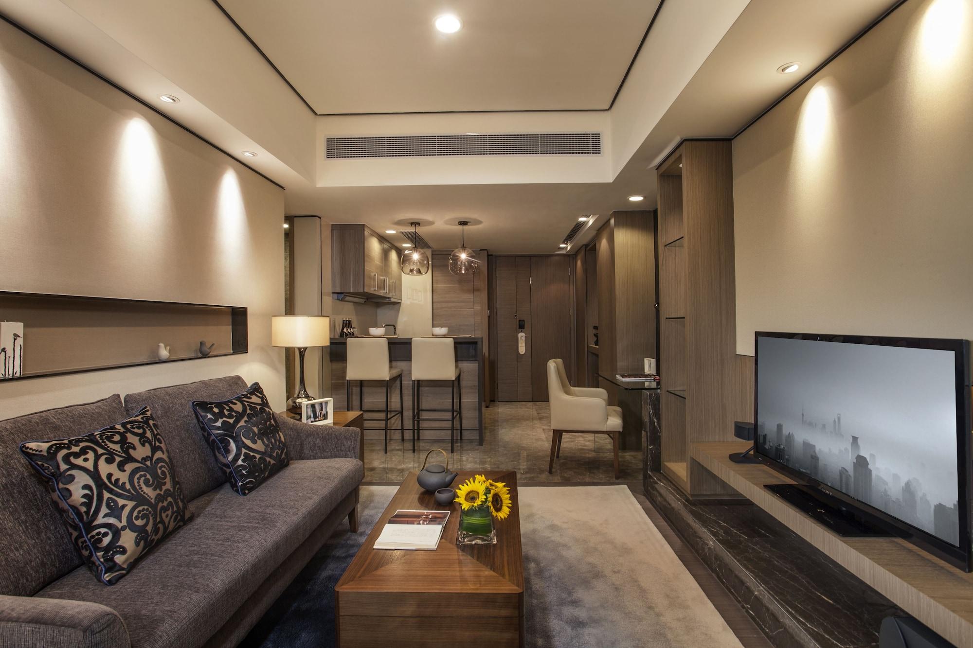 Ascott Ifc Guangzhou Lejlighed Eksteriør billede
