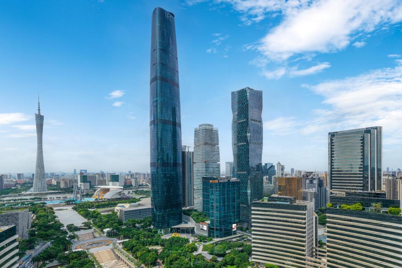 Ascott Ifc Guangzhou Lejlighed Eksteriør billede