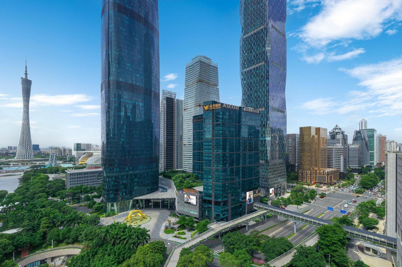 Ascott Ifc Guangzhou Lejlighed Eksteriør billede