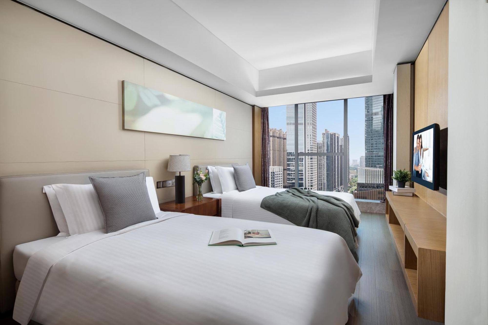 Ascott Ifc Guangzhou Lejlighed Eksteriør billede