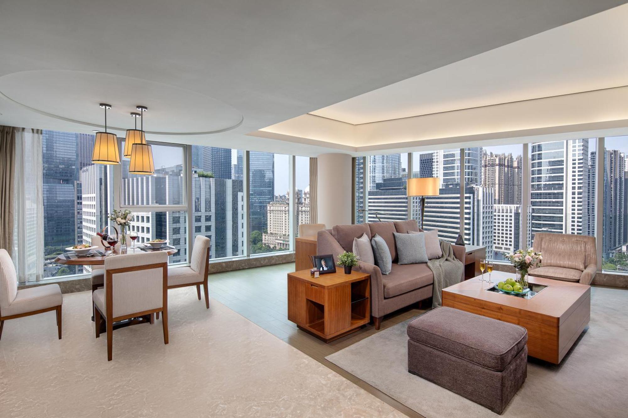 Ascott Ifc Guangzhou Lejlighed Eksteriør billede