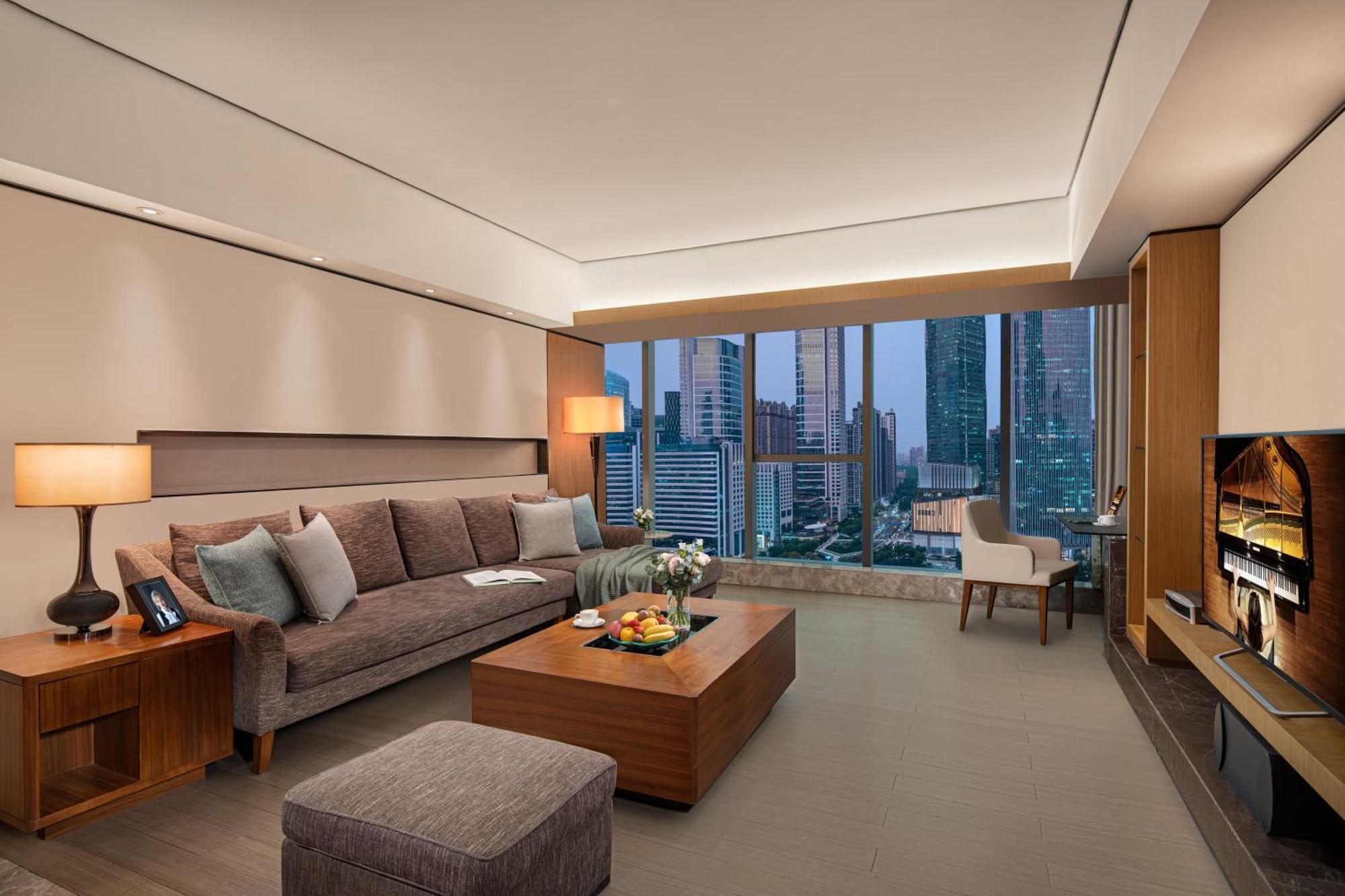 Ascott Ifc Guangzhou Lejlighed Eksteriør billede