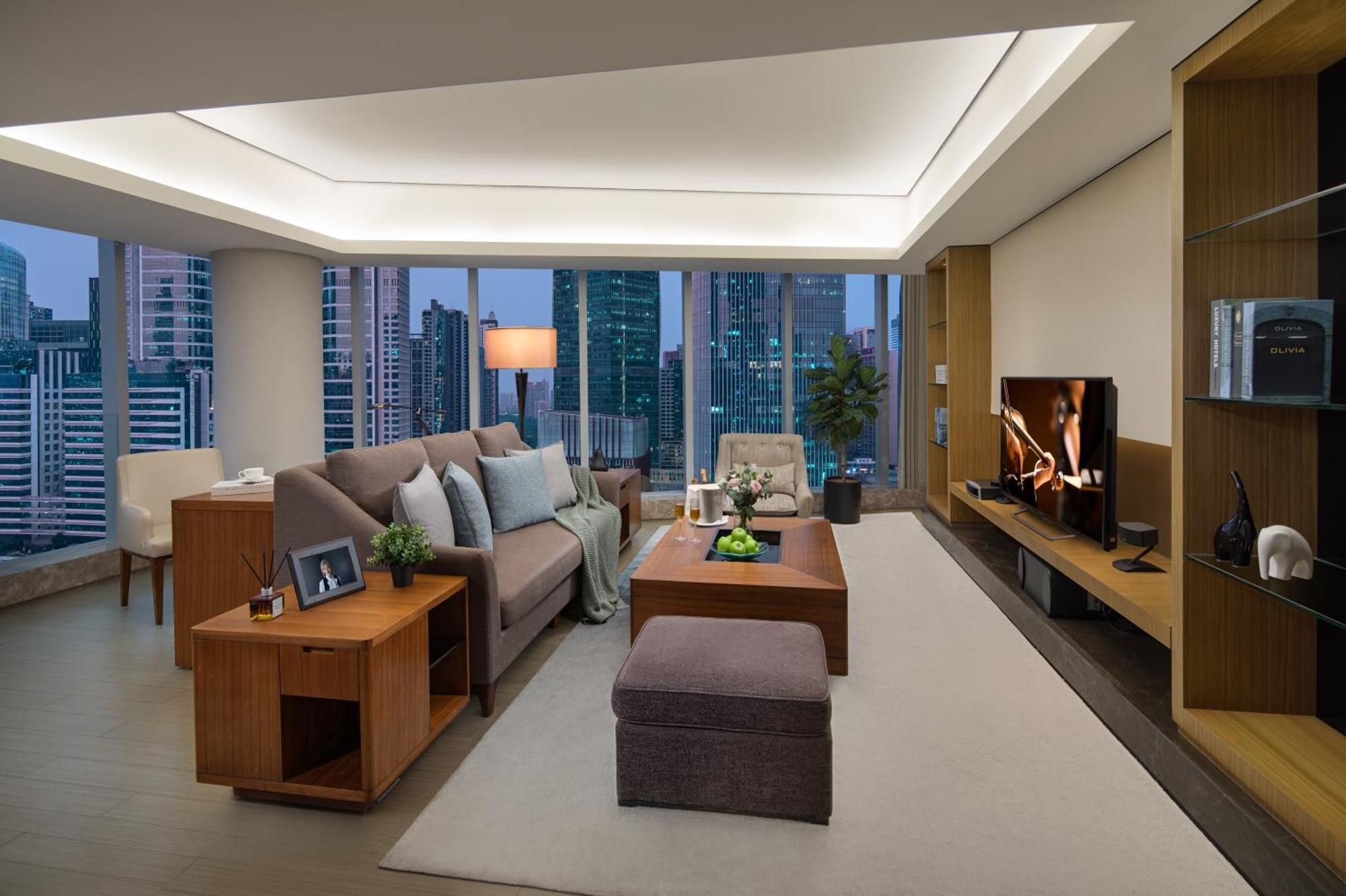 Ascott Ifc Guangzhou Lejlighed Eksteriør billede