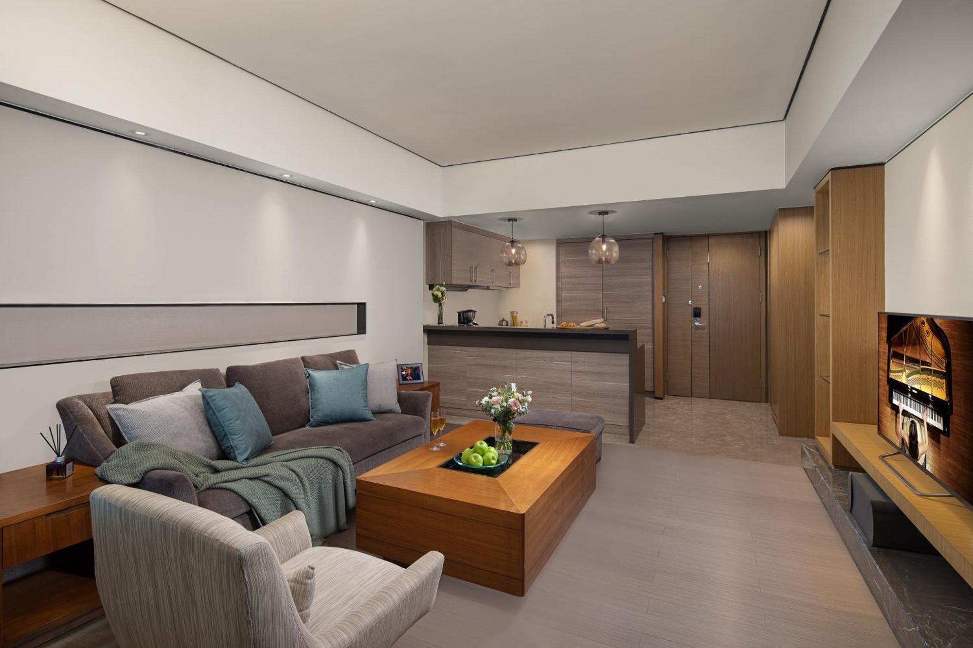 Ascott Ifc Guangzhou Lejlighed Eksteriør billede