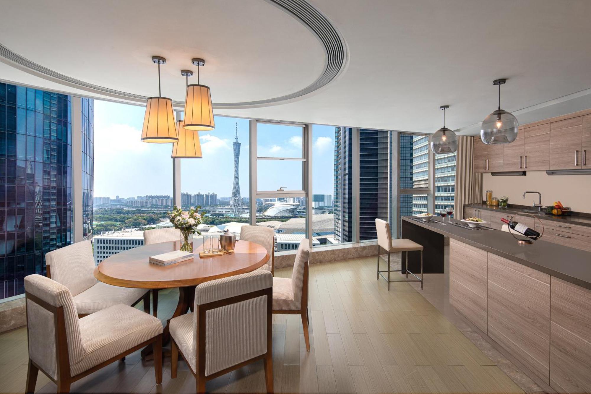 Ascott Ifc Guangzhou Lejlighed Eksteriør billede